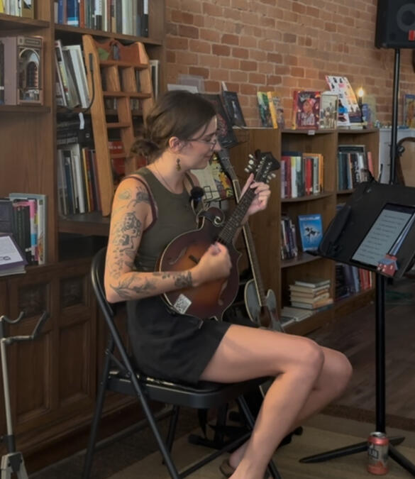 Performing at The Print Factory's There Is a Vine (July 2025)