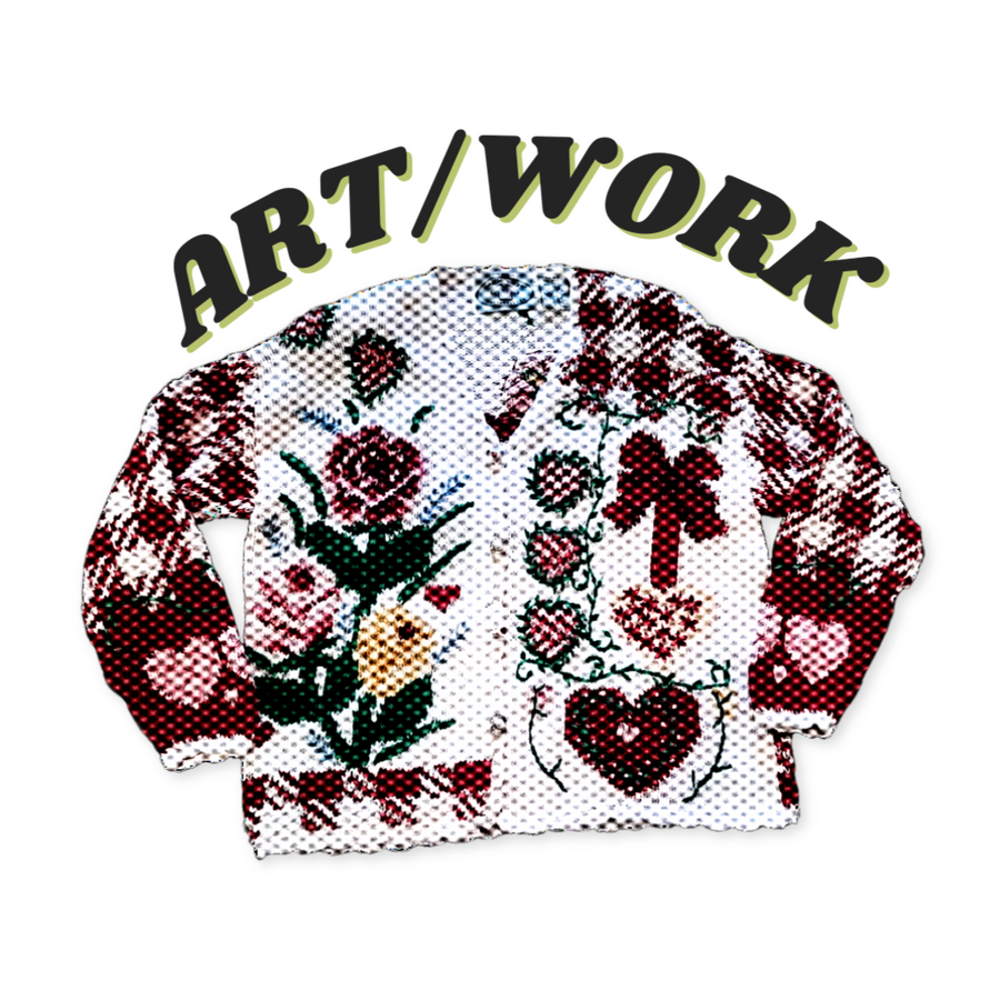 Art/Work A pixellated sweater