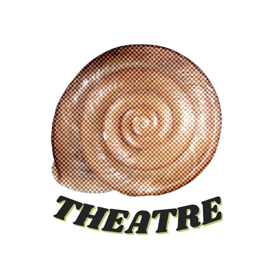 Theatre A pixellated snail shell